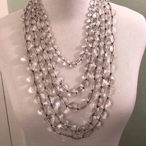Fun "crystal" necklace